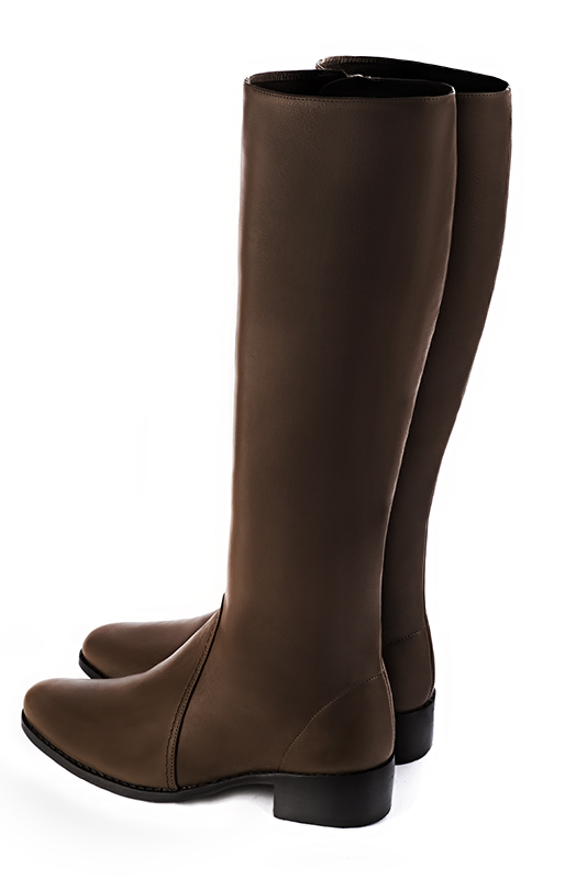 bottes cuir femme gros mollets